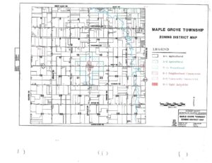milton township zoning map
